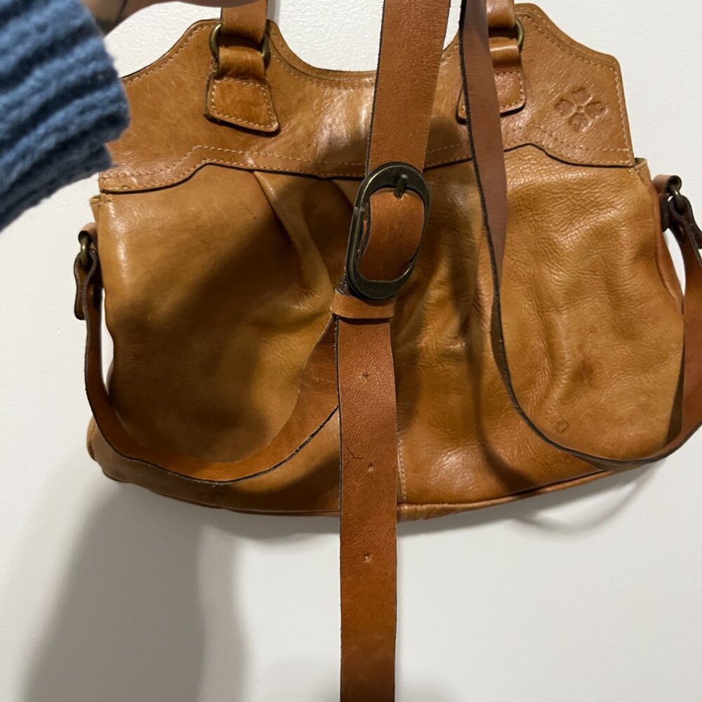 Patricia Nash Womens Napoli Leather Satchel Western Grunge Indie Distressed Boho - Picture 3 of 16